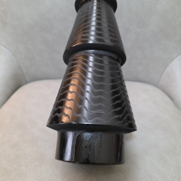 Holiday Time Wood Tall Black Tabletop Tree Christmas Walmart 16" Large - Picture 2 of 5